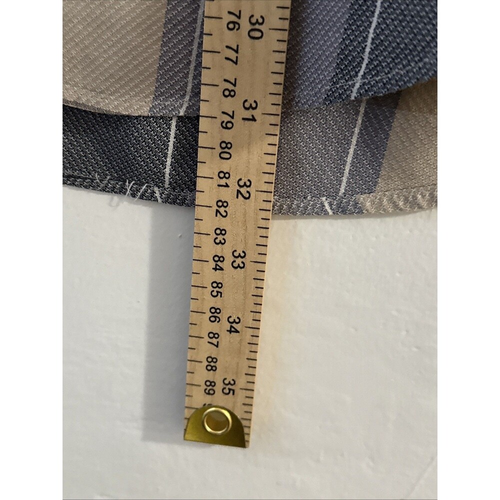 IKE BEHAR New York Men's Button Front Long Sleeve Shirt XL Silk/Cotton - Italy - Picture 6 of 8